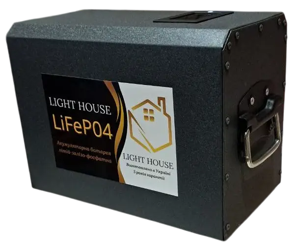 Акумуляторна батарея Light House LiFePO4 12.8V 230Ah 3 kWh Акумуляторна батарея Light House LiFePO4 12.8V 230Ah 3 kWh