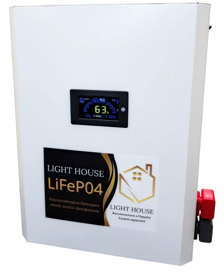 Акумуляторна батарея Light House LiFePO4 12.8V 230Ah W 3 kWh Акумуляторна батарея Light House LiFePO4 12.8V 230Ah W 3 kWh