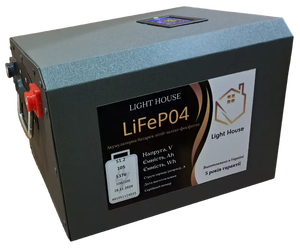 Акумуляторна батарея Light House LiFePO4 51.2V 105Ah 5.4 kWh
